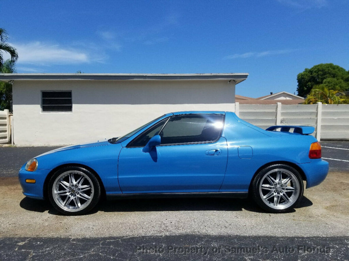 STUNNING OVER $12,000 INVESTED FLORIDA GARAGEKEPT 100 pictures NONE CLEANER! 1993 Honda Civic 2dr Del Sol 2-Seater S Automatic