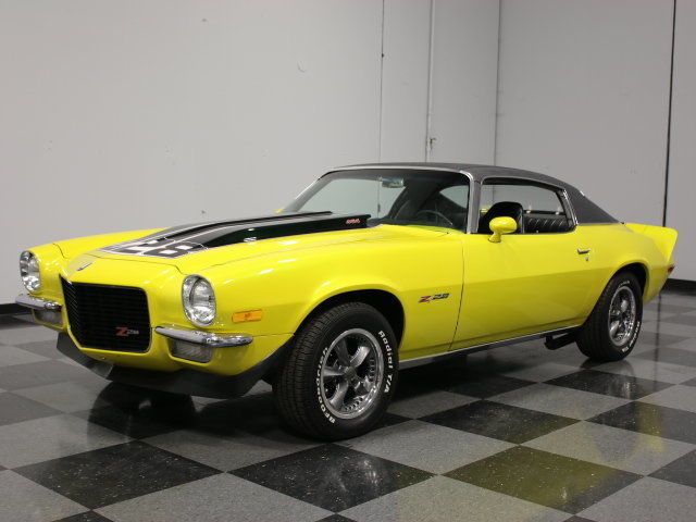STUNNING PEARL PAINT JOB, 454 V8, AUTO, LONGTUBE HEADERS, DUALS, READY TO SHOW! 1970 Chevrolet Camaro Z/28 Tribute