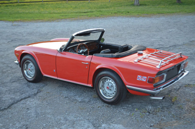 1973 Triumph TR-6 TR6 with OVERDRIVE - photo 3