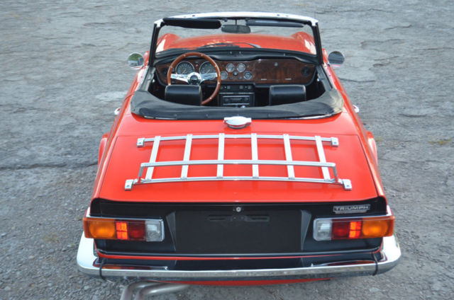 1973 Triumph TR-6 TR6 with OVERDRIVE - photo 4