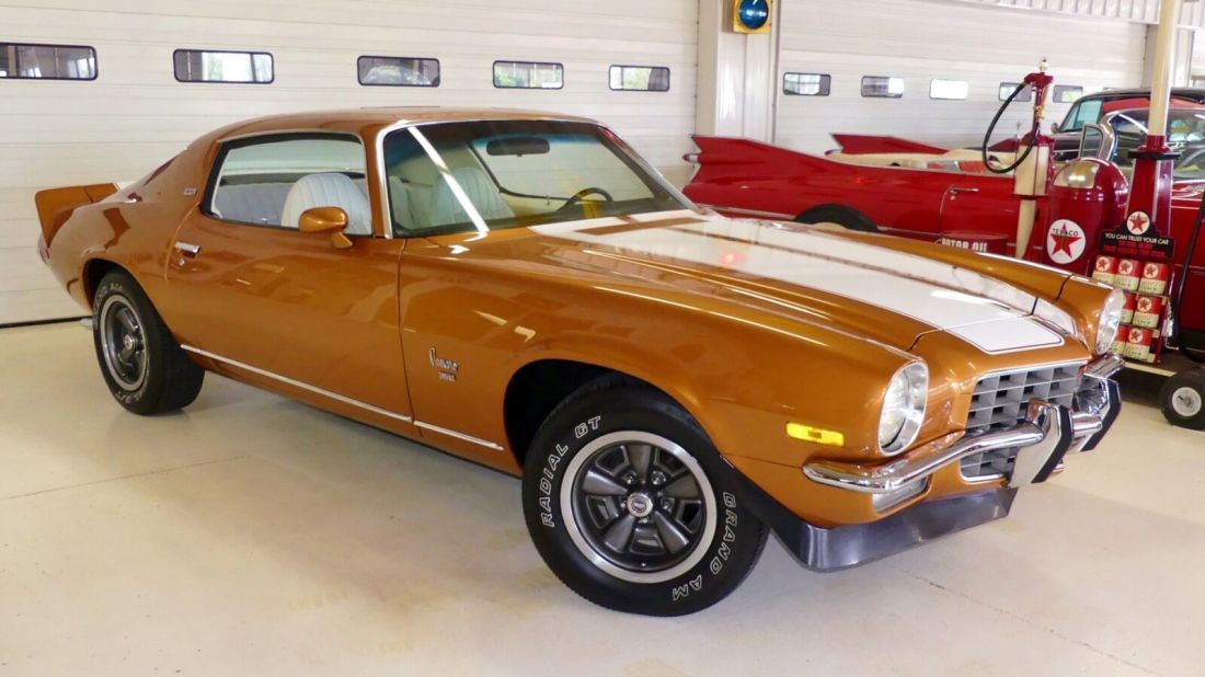Stunning Rare TYPE LT REAL DEAL 350 Numbers Matching Air Conditioning 1973 Chevrolet Camaro Type LT