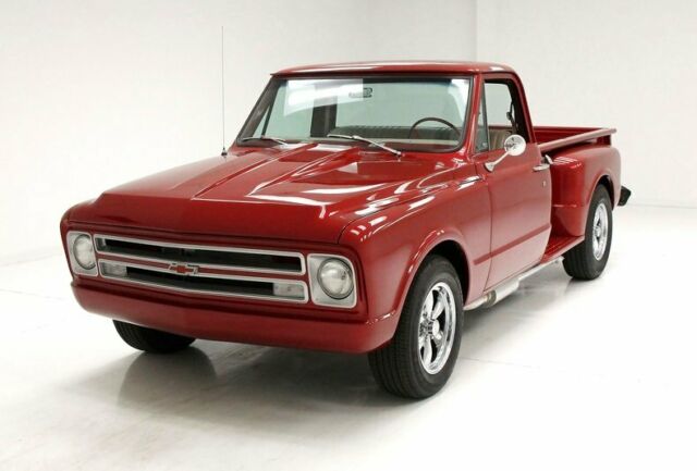 Stunning Red Paint/350ci 3-Speed Saginaw/Near Perfect Oak Bed 1968 Chevrolet C10 Pickup