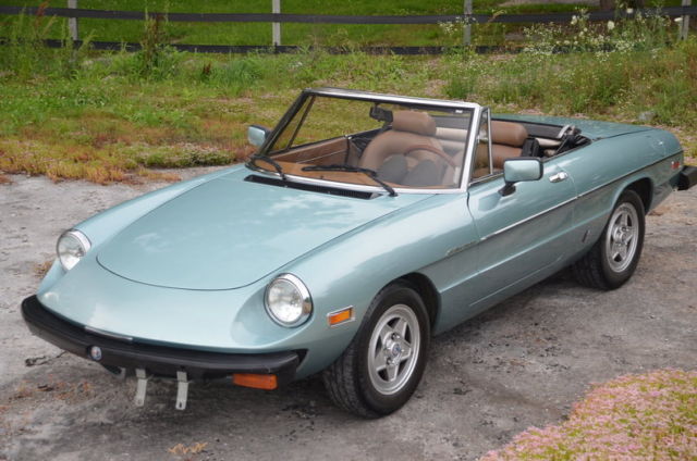 1982 Alfa Romeo Spider