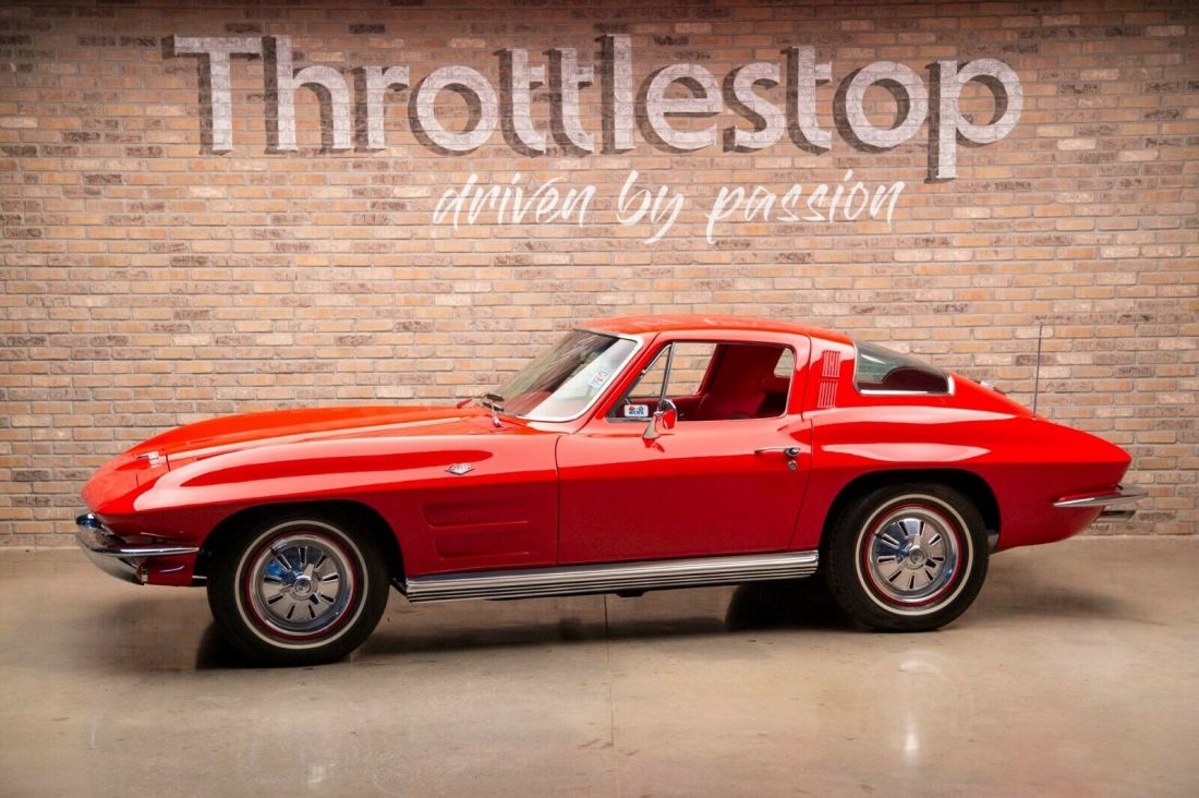 Stunning Riverside Red 1964 Chevrolet Corvette Coupe 327/365hp 4-Speed 1964 Chevrolet Corvette Stingray