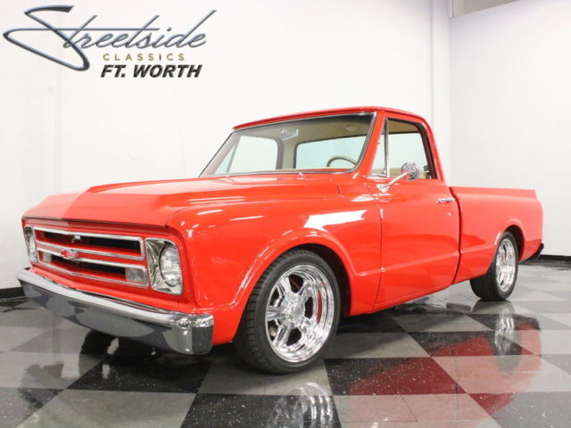 STUNNING SHOW TRUCK! ORIGINAL STEEL, 350 V8, AUTO, A/C, LEATHER, BEAUTIFUL PAINT 1967 Chevrolet Other Pickups