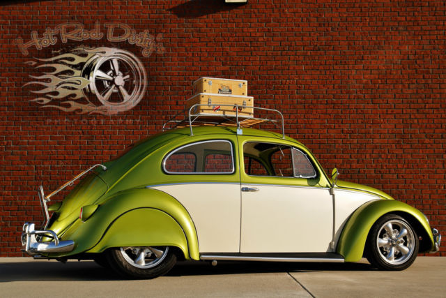 1956 Volkswagen Beetle - Classic Slammed HotRod VW Beetle Bug Type 1