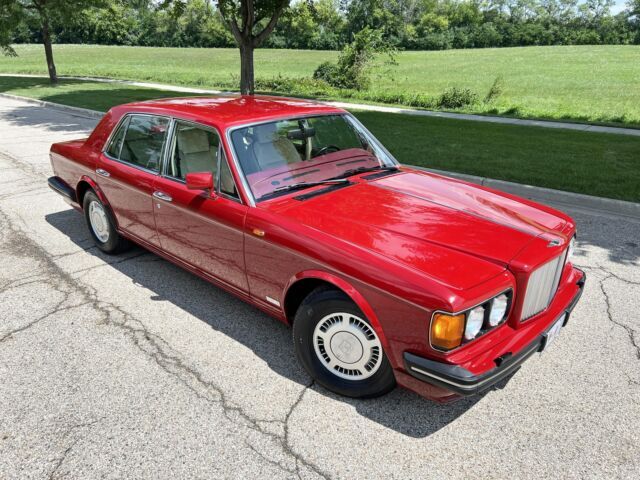 Stunning Tudor red Turbo R. Striking low milage example. 1993 Rolls-Royce Bentley Turbo R
