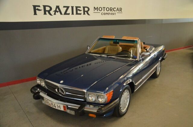 STUNNING,CLASSIC ONE OWNER NAUTICAL BLUE LAST YEAR 560SL 1989 Mercedes-Benz 560 SL
