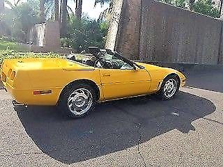 Stunningly beautiful, 1991 Cobalt Yellow, Corvette Convertible 1991 Chevrolet Corvette convertible