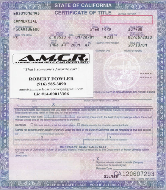 1968 Ford F-100 - photo 2