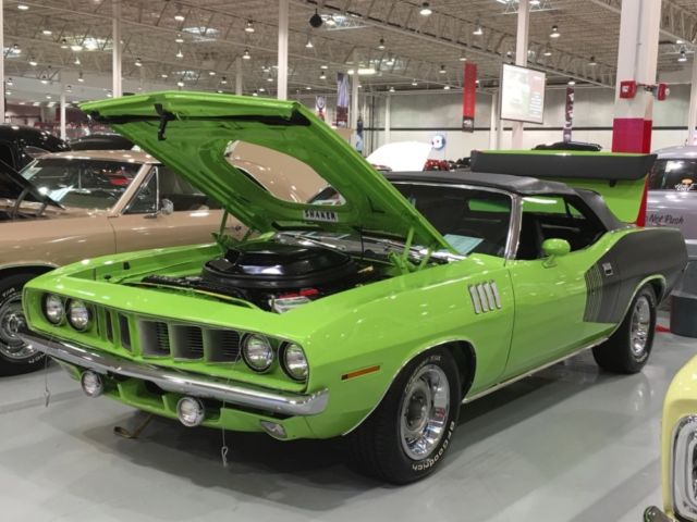 1971 Plymouth Barracuda / Cuda -ROTISSERIE CONVERTIBLE-2017-426 HEMI-MANUAL PISTO - photo 2