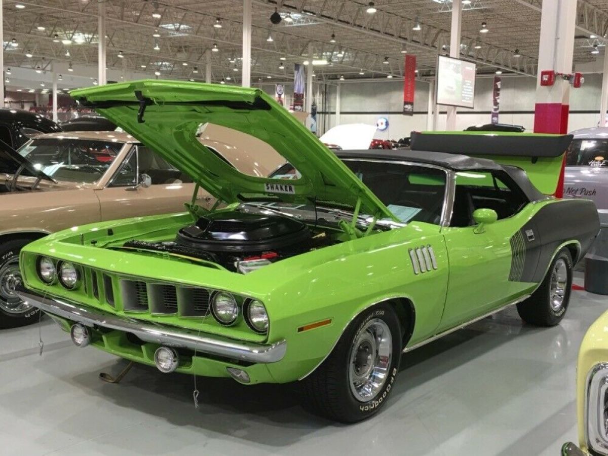 1971 Plymouth Barracuda / Cuda -426 HEMI- 4 SPEED MANUAL - PISTOL GRIP SHIFTER - photo 3