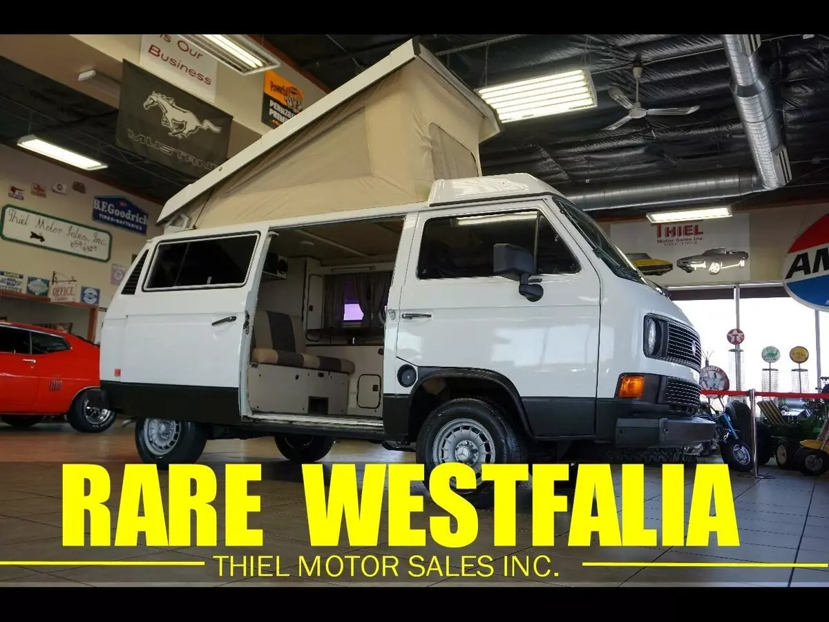 Subaru Conversion 1984 VW Westalia Camper Restored Campmobile 80 81 82 83 84 85 1984 Volkswagen Bus/Vanagon Westfalia Campmobile