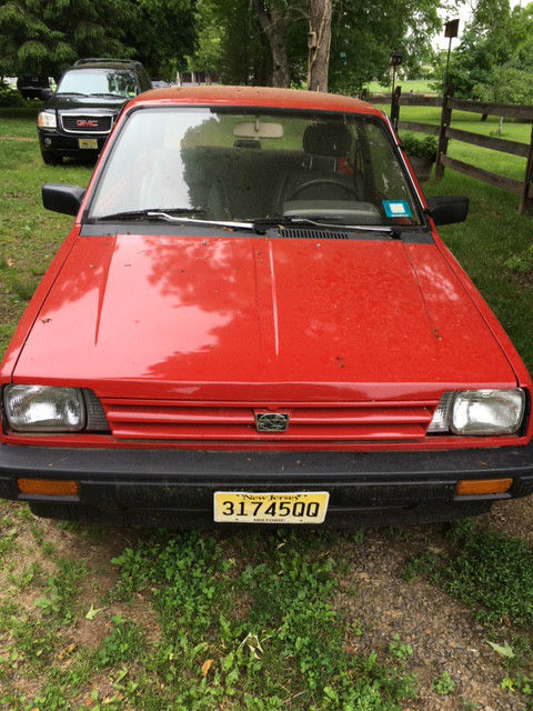 Subaru Justy 1988 DL 1988 Subaru Justy