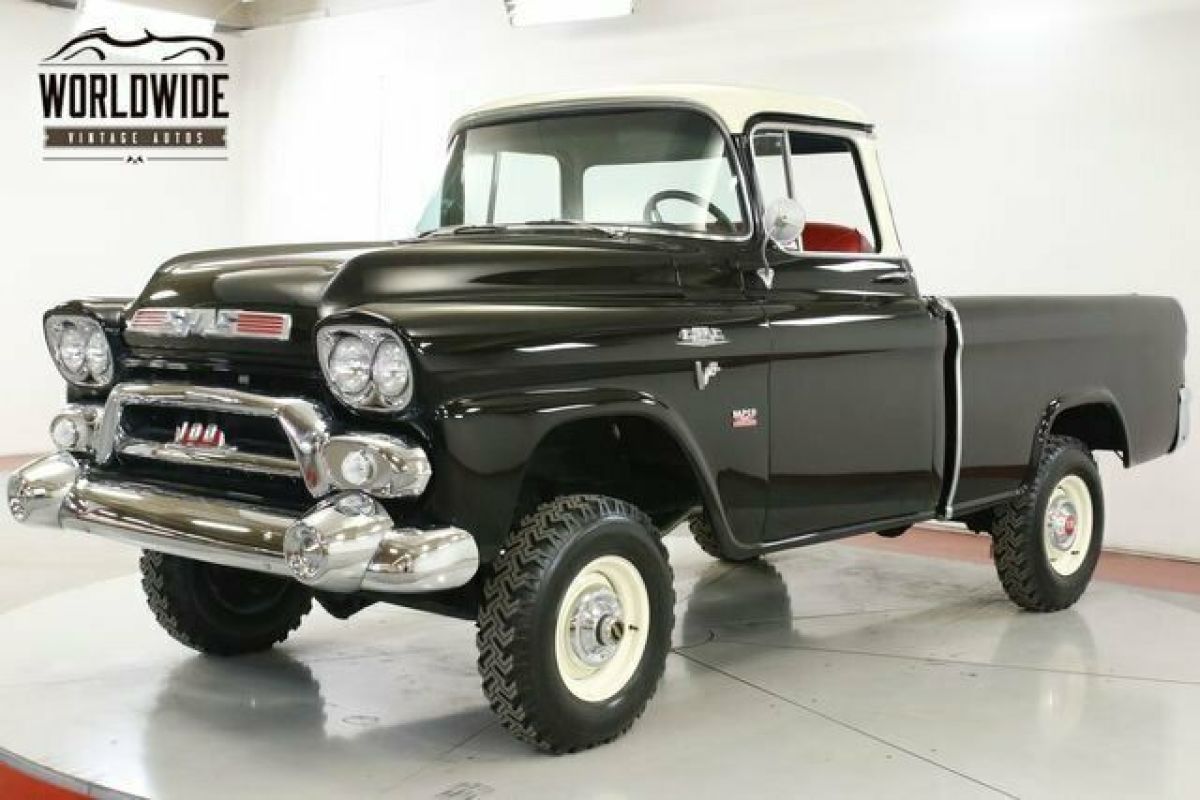 Suburban Napco 4X4 High Dollar Restoration 1959 GMC Cameo