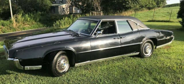 SUICIDE DOORS! 1967 Ford Thunderbird T-Bird Landau Vintage Black Project RUNS 1967 Ford Thunderbird