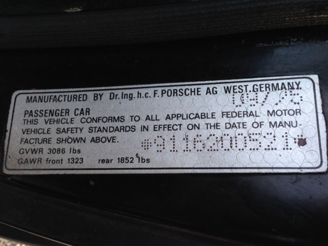1976 Porsche 911 911S - photo 6