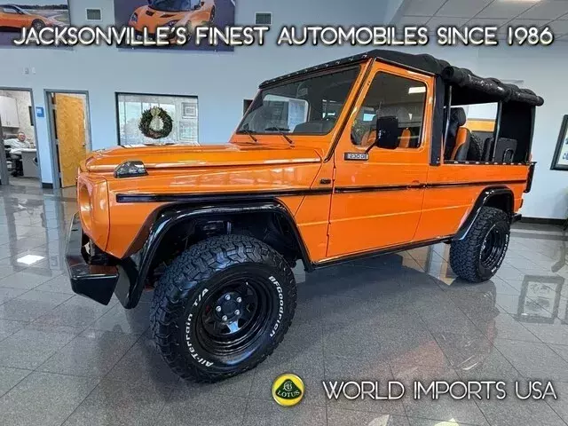 SUNSET BEAM 1993 MERCEDES-BENZ G-CLASS G230 OPEN TOP LWB - (COLLECTOR SERIES) 1993 MERCEDES-BENZ G-Class G230 OPEN TOP LWB - (COLLECTOR SERIES)