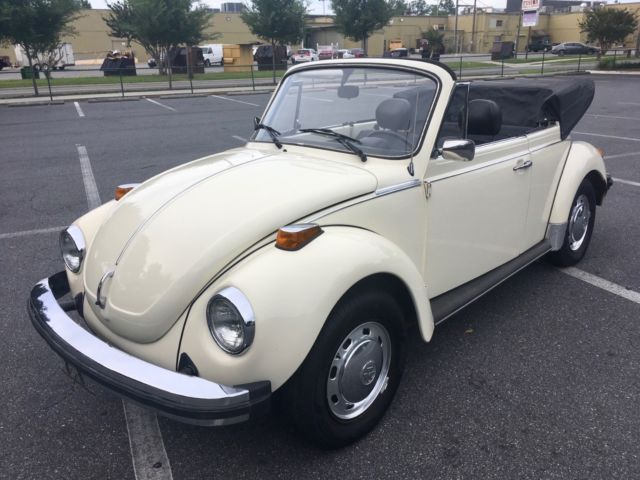 Super Beatle Convertable Karman Karmman Karmmann 1.6L 4-spd 4-speed 77 VW Bug 1977 Volkswagen Beetle - Classic Super Convertible Karmann 1.6L 4-spd