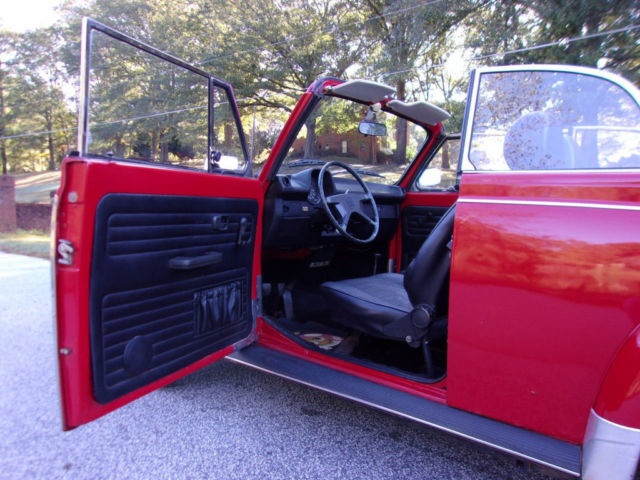 1978 Volkswagen Beetle-New SUPER BEETLE KARMANN CONVERTIBLE 4CYL FUEL INJECTE - photo 12