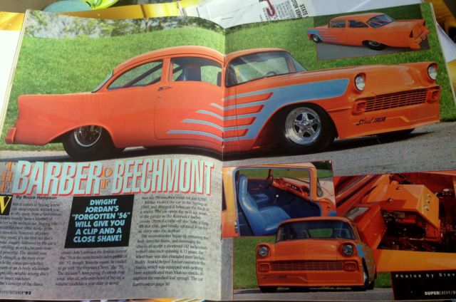 1956 Chevrolet Bel Air/150/210 PRO STREET SUPER CHEVY MAGAZINE Belair 55 56 57 - photo 3