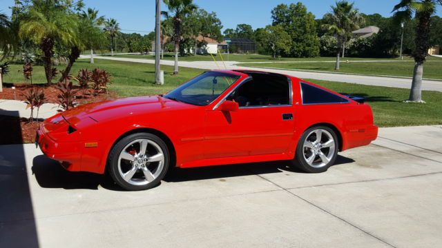 Super Clean 1986 Red Nissan 300zx 1986 Nissan 300ZX BASE