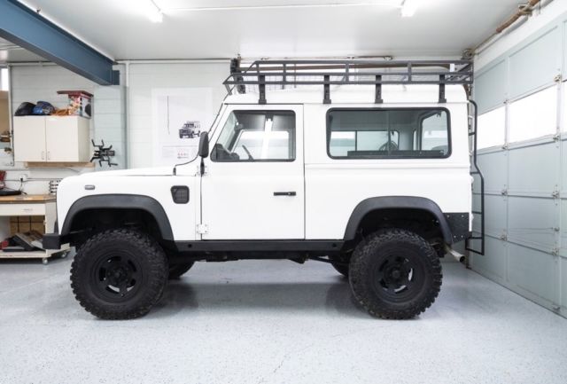 1992 Land Rover Defender ReUpholstered Leather & Cloth - photo 4