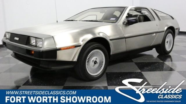 SUPER CLEAN! COMPLETELY GONE THROUGH BY DMC IN 2015, STAGE 2 ENGINE UPGRADE, WOW 1981 DeLorean DMC-12 --