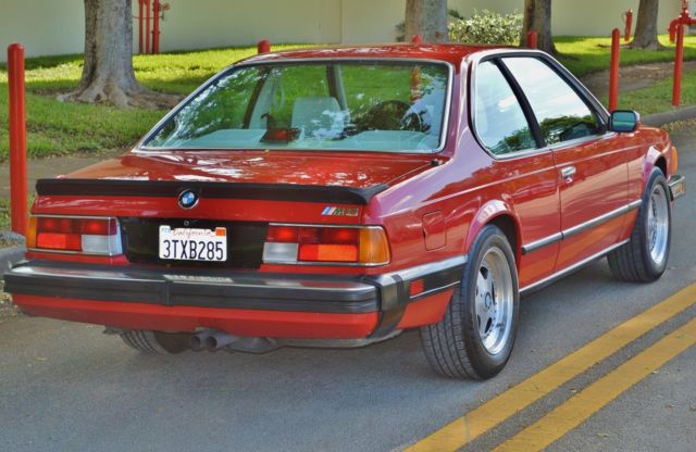 1987 BMW M6 M-Series 6-Series E24 - photo 7