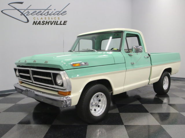 SUPER CLEAN F-100, THUMPING BIG BLOCK 460CI MOTOR, SWEET TWO TONE PAINT, NICE! 1970 Ford F-100