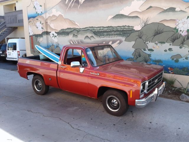 Super Clean Short Bed Original Numbers Matching 350 Collector 1978 Chevrolet C-10 Cheyenne Super 10