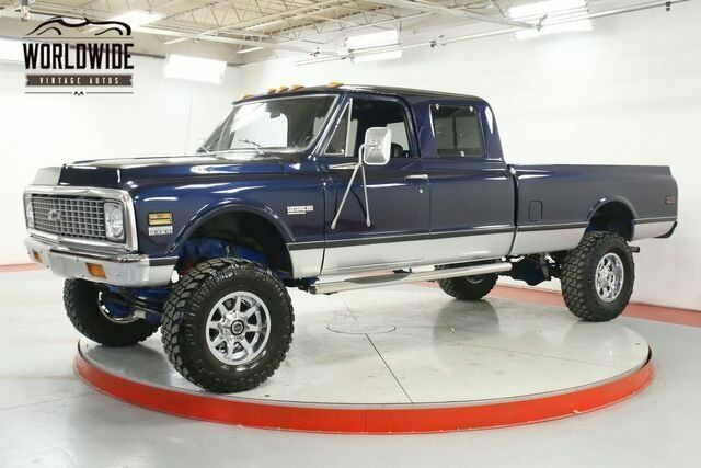 Super Custom. 454 V8 Extended New Paint Ac V8 1972 Chevrolet Cheyenne
