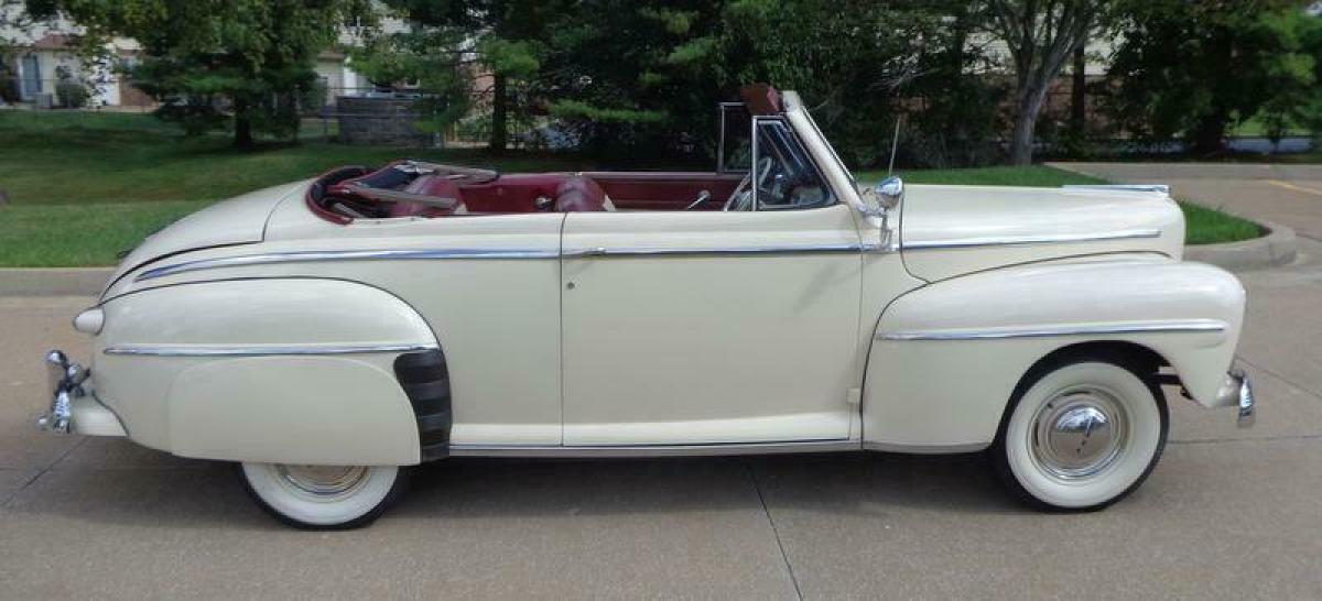 SUPER DELUXE CONVERTIBLE 239 FLATHEAD V8 OVERDRIVE STUNNING CLASSIC DROP TOP!!!! 1947 Ford Other CONVERTIBLE