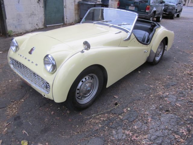 Super low mileage, restored, rebuilt WITH overdrive 1959 Triumph TR3