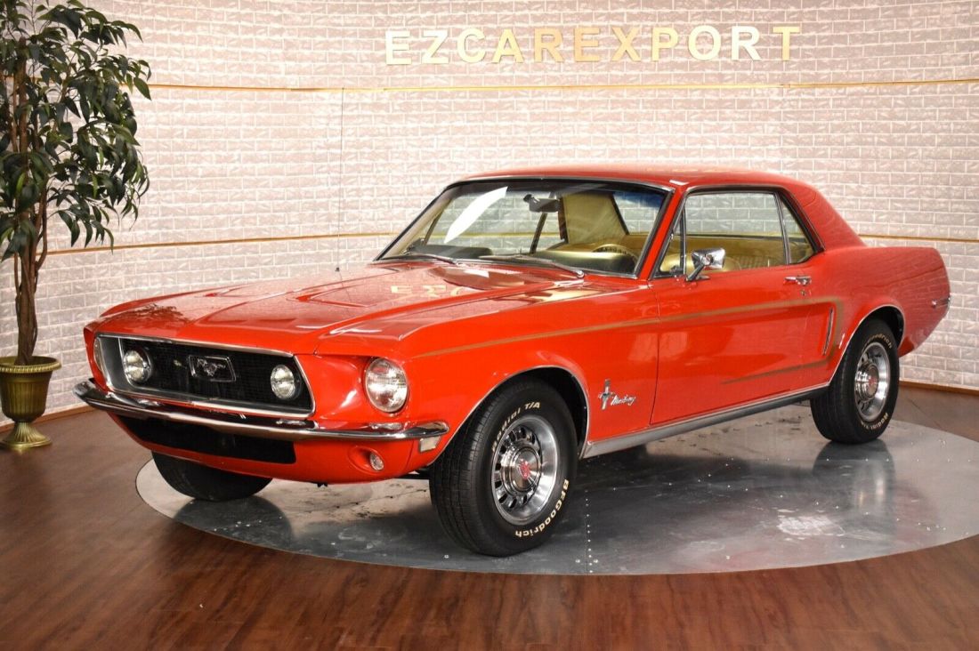 1968 Ford Mustang GT PACK / 4 SPEED / RESTORED / SHIP WORLDWIDE - photo 2