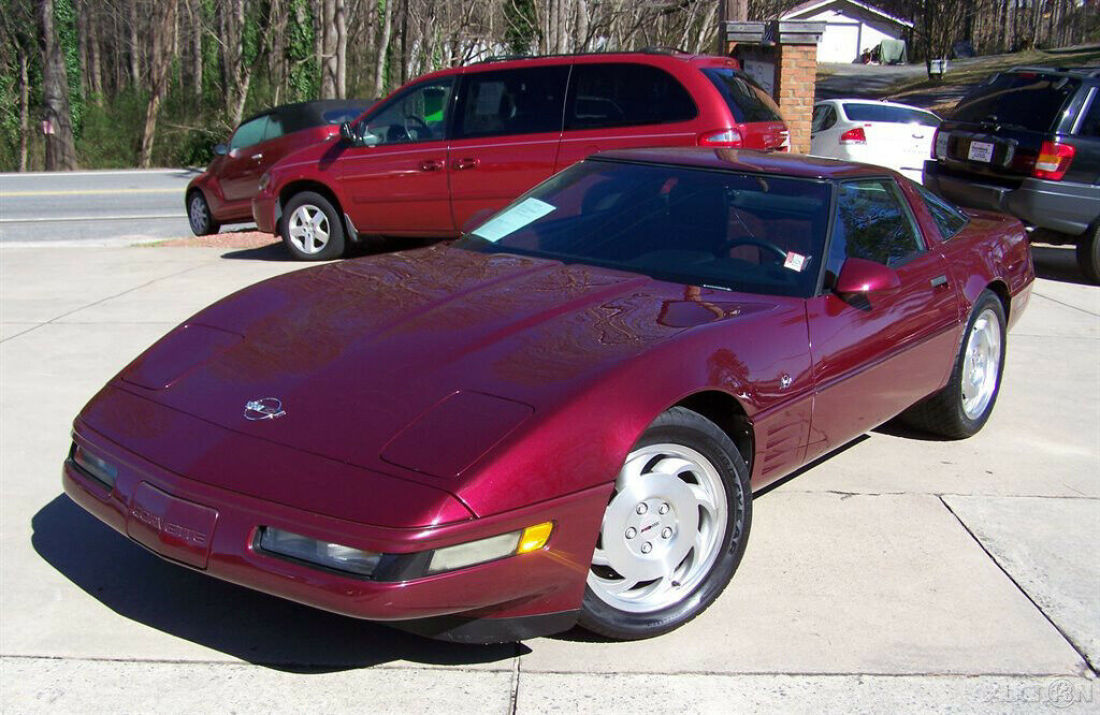 SUPER NICE BURGUNDY LEATHER 5.7L LT1 TUNE PORT CHEVY COMP 2 SS CAMARO C3 C4 C5 1993 Chevrolet Corvette 45K 40th ANNIVERSARY EDITION COUPE TARGA TOP ROOF BEAUTY