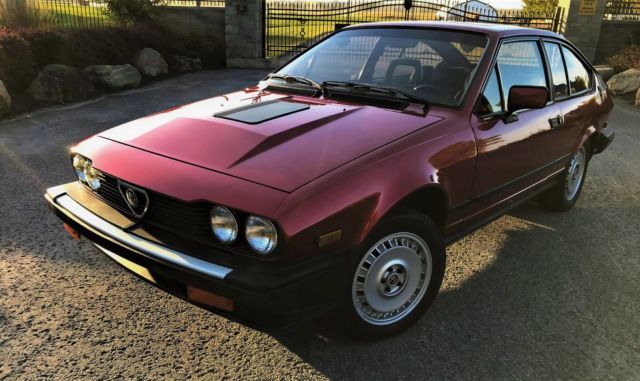 SUPER NICE EXAMPLE ALFA ROMEO GTV 6 1984 Alfa Romeo GTV GTV 6
