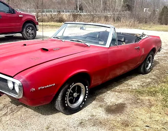 Super Rare 1967 Pontiac Firebird Convertible! 400-V8 Runs great and very solid! 1967 Pontiac Firebird Convertible! 400-V8