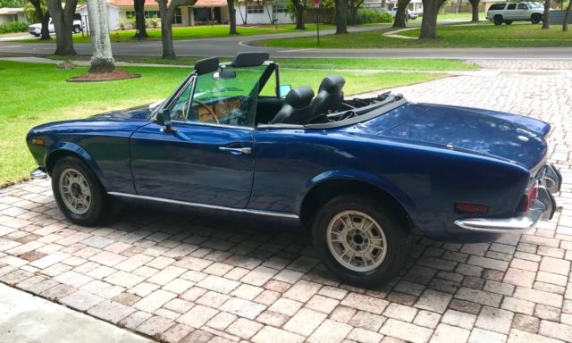 Super Rare 1970 124 Super Sport Spider BS1 1608cc 1970 Fiat 124 Spider