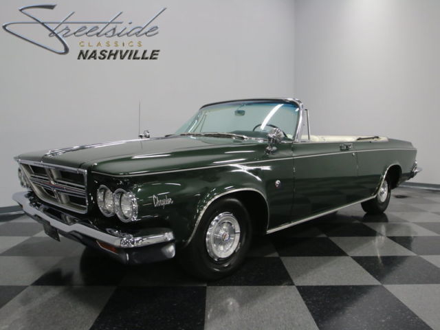 SUPER RARE & HARD TO FIND 300K CONVERTIBLE, ORIGINAL 413 CI, VERY CLEAN CAR! 1964 Chrysler 300K