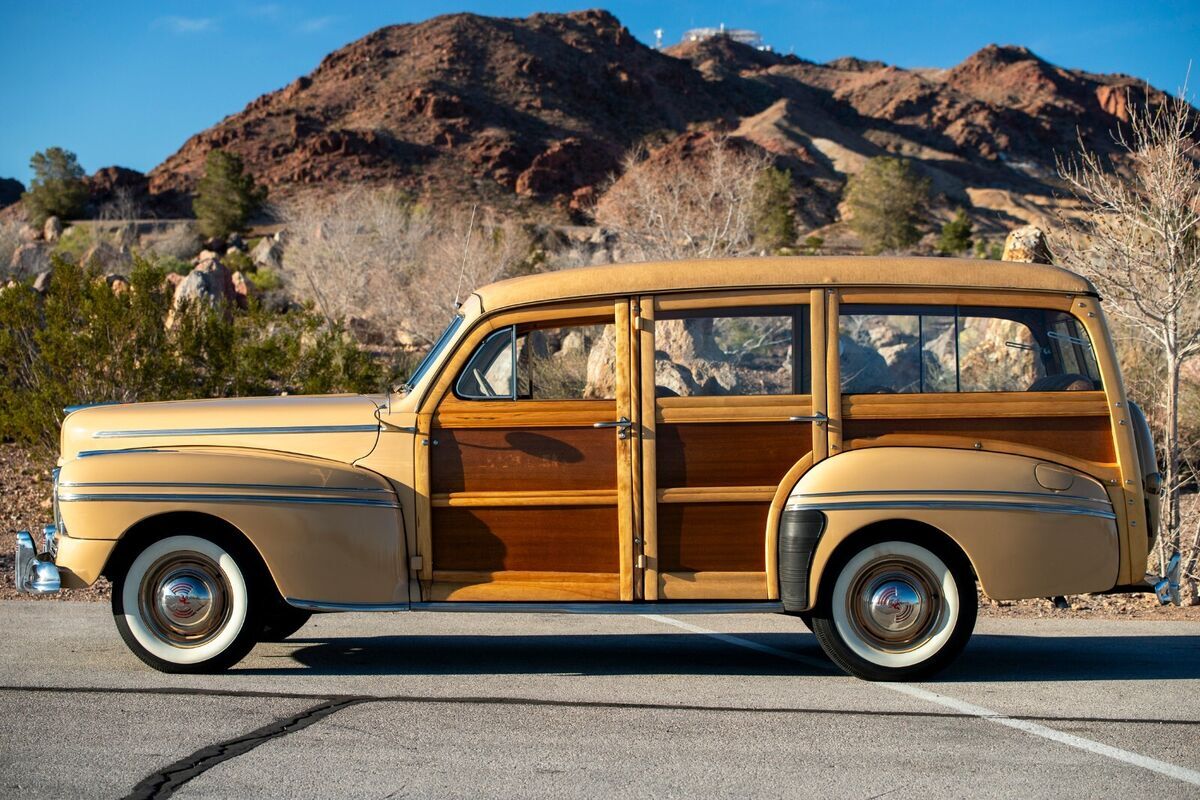 1946 Mercury Eight SUPER RARE WOODY WAGON - RUST FREE - photo 3