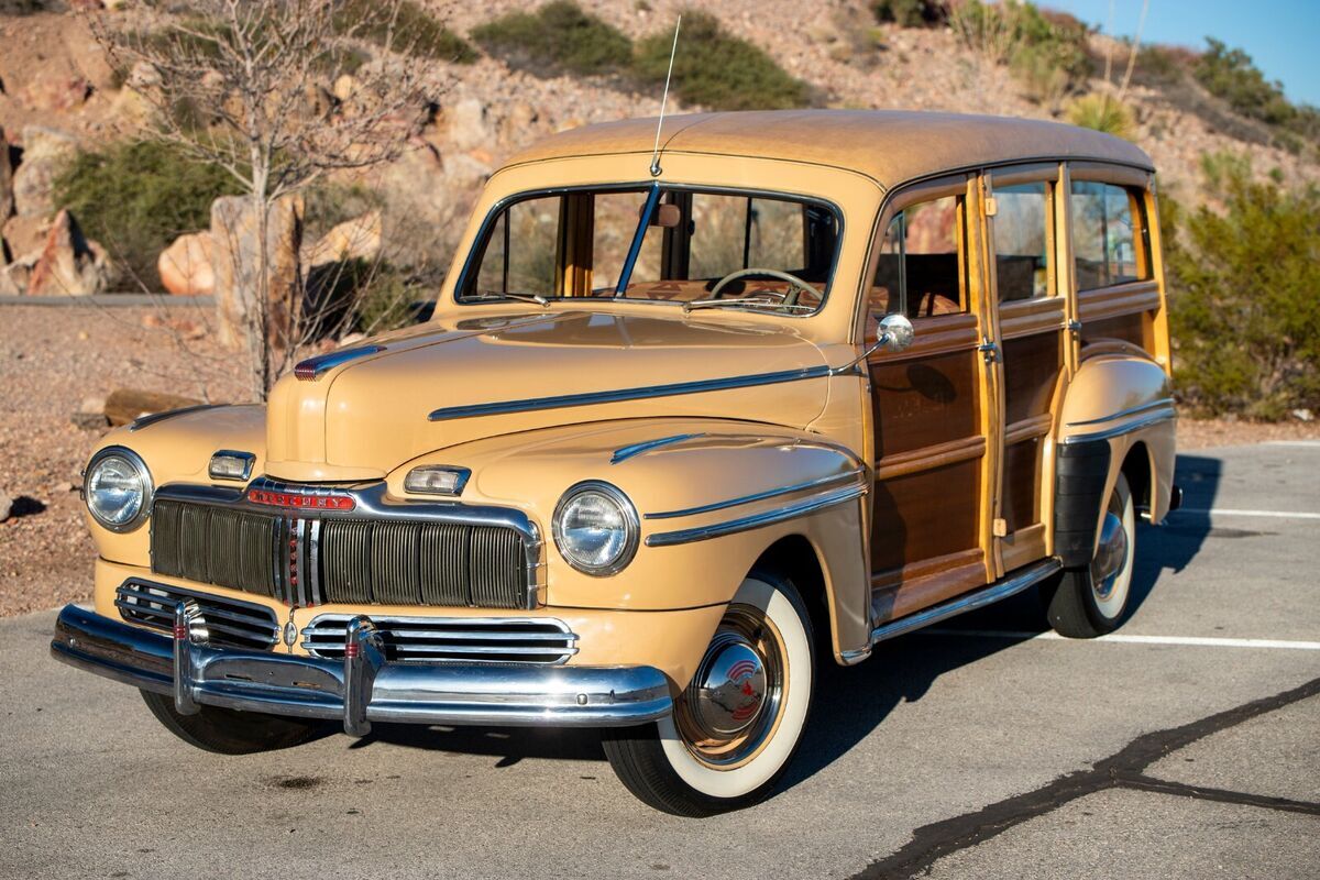 1946 Mercury Eight SUPER RARE WOODY WAGON - RUST FREE - photo 8