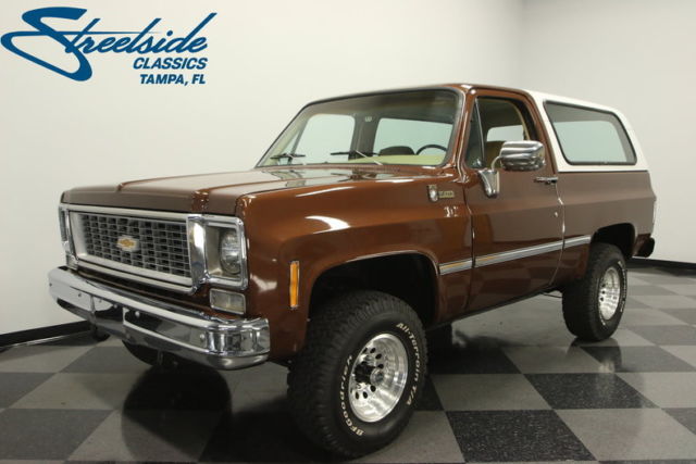 SUPER SHARP '77 K5, 350 CRATE V8, AUT0, PS, PB W/FRNT DISCS, GORGEOUS IN & OUT! 1977 Chevrolet Blazer K5 4X4