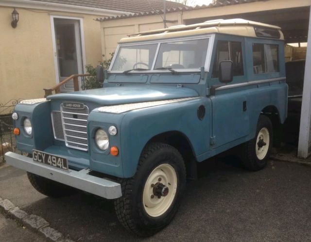 SUPERB 1972 LAND ROVER SERIES 3 SAFARI STATION WAGON 1972 Land Rover Defender SERIES 3 SAFARI 7 SEATER