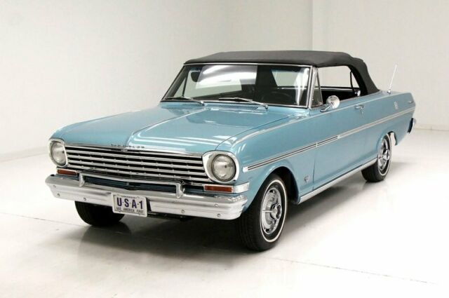 Superb Paint/Chrome Near Perfect Interior 327ci V8/4-Speed Manual Rotisseriel 1963 Chevrolet Nova