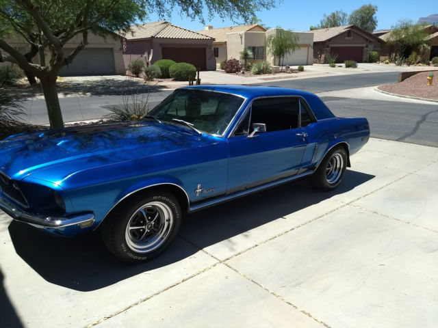 Supercharged 1968 Ford Mustang Coupe 1968 Ford Mustang