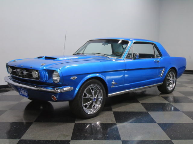 SUPERCHARGED, 289 V8, 4 SPD, METHANOL INJ, FRNT DISCS, GR8 PAINT, 17" WHLS, A++! 1966 Ford Mustang Supercharged