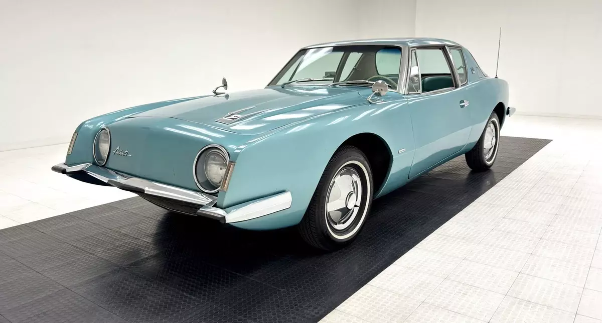 Supercharged 289ci V8/Rebuilt 4bbl/BW T10 Manual/Very Original/1 Of 1,832 Built 1963 Studebaker Avanti R2 Coupe