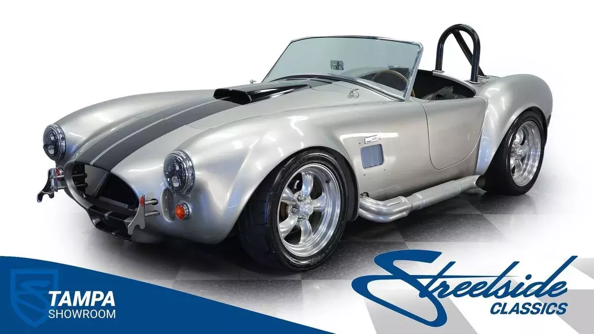 SUPERCHARGED 306 V8 5 SPEED MANUAL 4 WHEEL DISC COILOVERS 17" AR WHEELS GREAT CO 1965 Shelby Cobra Factory Five