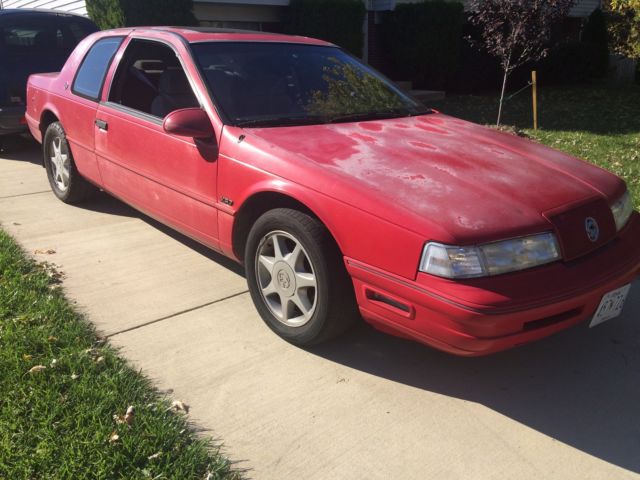 Supercharged 5-Speed Manual Transmission 1989 Mercury Cougar XR7
